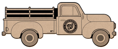 Washington Nationals 1083-15" Truck coloring sign