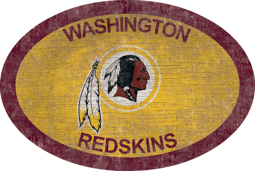 Washington Redskins 0805-46in Team Color Oval