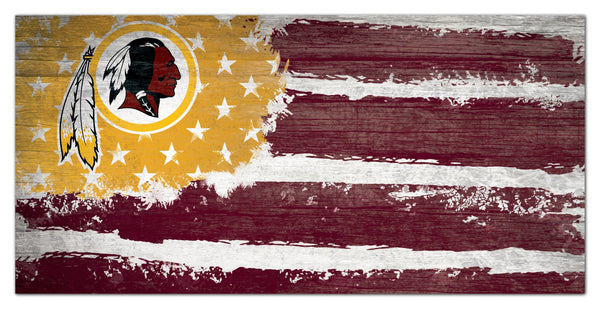 Washington Redskins 1007-Flag 6x12