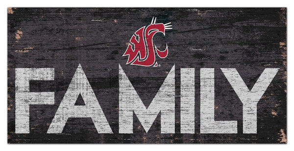 Washington State Cougars 0731-Family 6x12