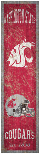 Washington State Cougars 0787-Heritage Banner 6x24