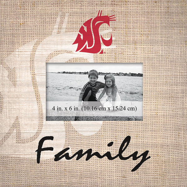 Washington State Cougars 0943-Family Frame