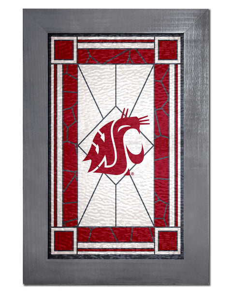 Washington State Cougars 1017-Stained Glass