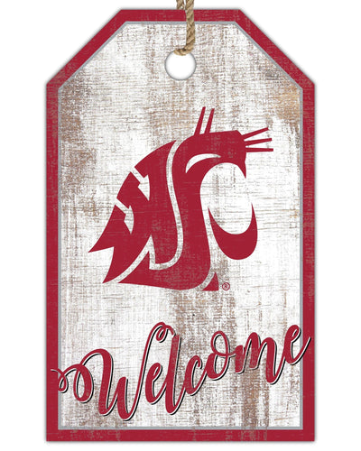 Washington State Cougars 2012-11X19 Welcome tag