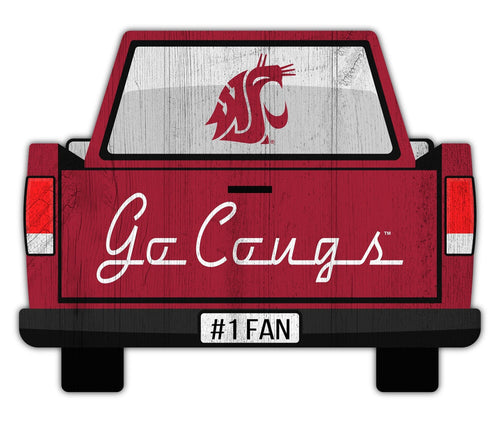 Washington State Cougars 2014-12" Truck back cutout