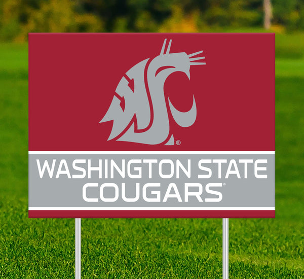 Washington State Cougars 2032-18X24 Team Name Yard Sign