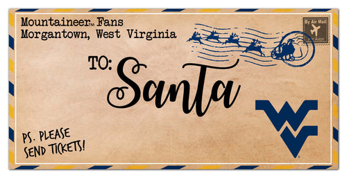 West Virginia 1051-To Santa 6x12