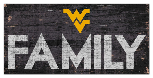 West Virginia Mountaineers 0731-Family 6x12