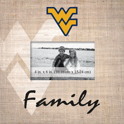 West Virginia Mountaineers 0943-Family Frame