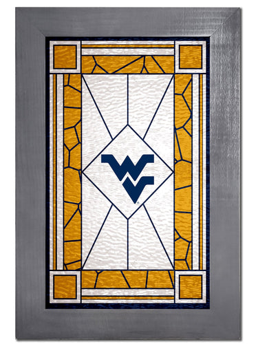 West Virginia Mountaineers 1017-Stained Glass