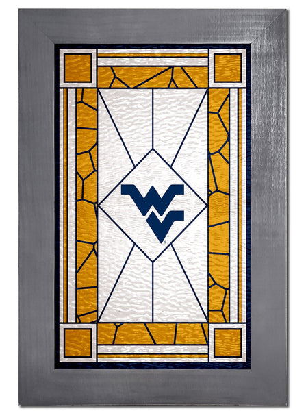 West Virginia Mountaineers 1017-Stained Glass