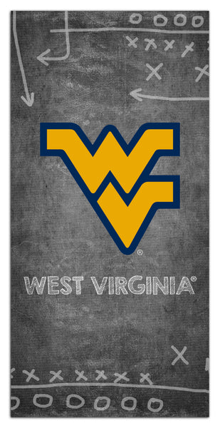 West Virginia Mountaineers 1035-Chalk Playbook 6x12