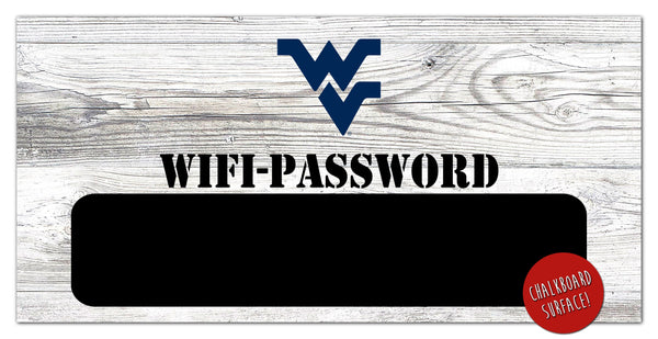 West Virginia Mountaineers 1073-Wifi Password 6x12