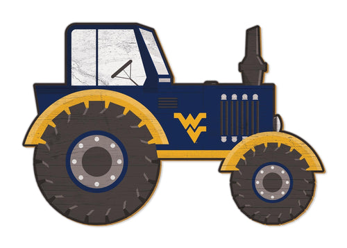 West Virginia Mountaineers 2007-12" Tractor Cutout