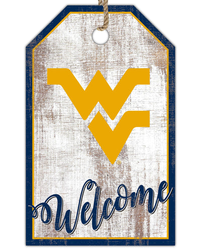 West Virginia Mountaineers 2012-11X19 Welcome tag