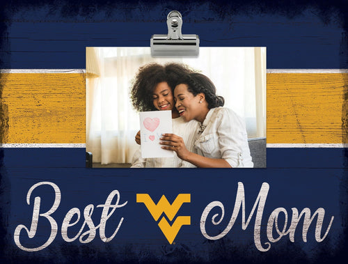 West Virginia Mountaineers 2017-Best Mom Clip Frame
