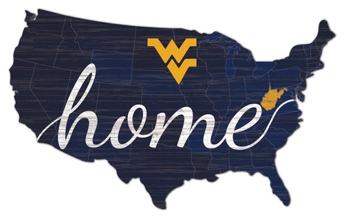West Virginia Mountaineers 2026-USA Home cutout