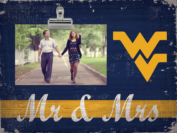 West Virginia Mountaineers 2034-MR&MRS Clip Frame