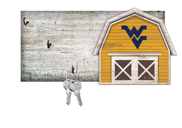 West Virginia Mountaineers 2035-Team Barn Key Holder