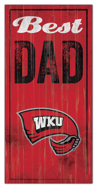 Western Kentucky 0632-Best Dad 6x12