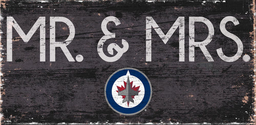 Winnipeg Jets 0732-Mr. and Mrs. 6x12