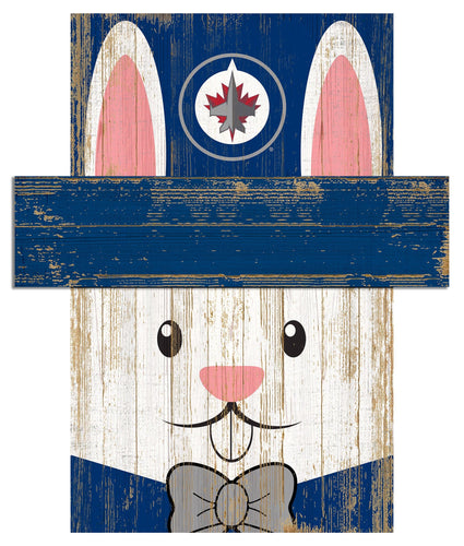 Winnipeg Jets 0918-Easter Bunny Head