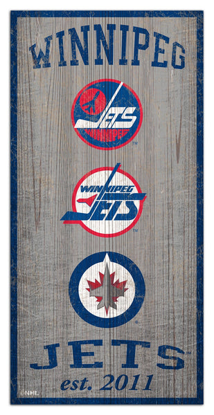 Winnipeg Jets 1011-Heritage 6x12