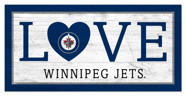 Winnipeg Jets 1066-Love 6x12