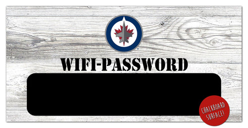 Winnipeg Jets 1073-Wifi Password 6x12