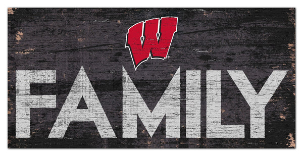 Wisconsin Badgers 0731-Family 6x12