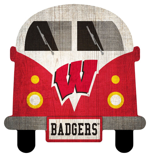Wisconsin Badgers 0934-Team Bus