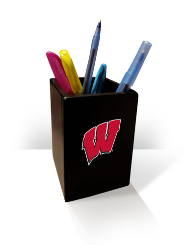 Wisconsin Badgers 0962-Pen Holder