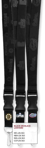 {{ Wholesale }} Air Force Falcons Black on Black Lanyards 