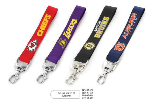 {{ Wholesale }} Air Force Falcons Deluxe Wristlet Keychains 