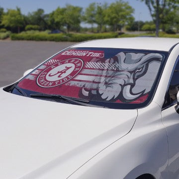 Wholesale-Alabama Auto Shade University of Alabama Auto Shade 59" x 29.5" - Primary Logo, Alternate Logo and Wordmark SKU: 60000