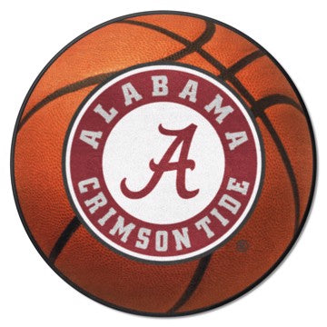 Wholesale-Alabama Crimson Tide Basketball Mat 27" diameter SKU: 35627