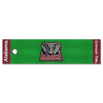 Wholesale-Alabama Crimson Tide Putting Green Mat 1.5ft. x 6ft. SKU: 9064