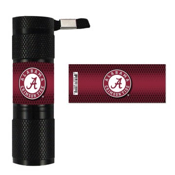 Wholesale-Alabama Flashlight University of Alabama Flashlight 7" x 6" x 1" - "Round A 'CRIMSON TIDE'" Alternate Logo SKU: 62355