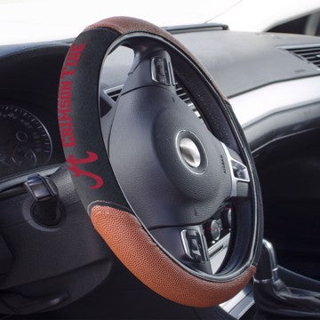 Wholesale-Alabama Sports Grip Steering Wheel Cover University of Alabama Sports Grip Steering Wheel Cover 14.5” to 15.5” - Primary Logo and Wordmark SKU: 62115