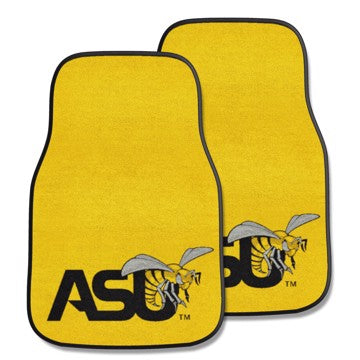 Wholesale-Alabama State Hornets 2-pc Carpet Car Mat Set 17in. x 27in. - 2 Pieces SKU: 5182