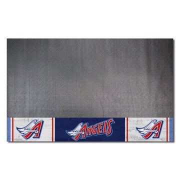 Wholesale-Anaheim Angels Grill Mat - Retro Collection MLB Vinyl Mat - 26" x 42" SKU: 2270
