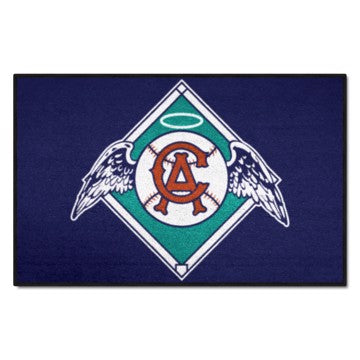 Wholesale-Anaheim Angels Starter Mat - Retro Collection MLB Accent Rug - 19" x 30" SKU: 1970