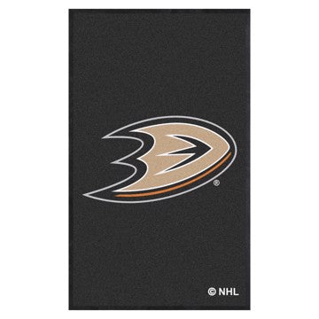 Wholesale-Anaheim Ducks 3X5 High-Traffic Mat with Rubber Backing NHL Commercial Mat - Portrait Orientation - Indoor - 33.5" x 57" SKU: 12830