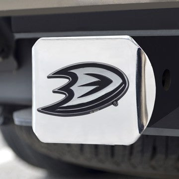 Wholesale-Anaheim Ducks Hitch Cover NHL Chrome Emblem on Chrome Hitch - 3.4" x 4" SKU: 17192