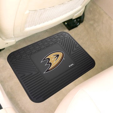 Wholesale-Anaheim Ducks Utility Mat NHL Back Seat Car Floor Mats - 1 Piece - 14" x 17" SKU: 10758