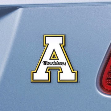 Wholesale-Appalachian State Color Emblem Appalachian State Color Emblem 3"x3.2" SKU: 27852