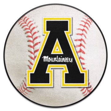 Wholesale-Appalachian State Mountaineers Baseball Mat 27" diameter SKU: 3196