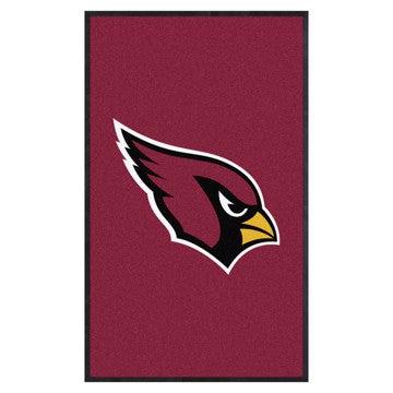 Wholesale-Arizona Cardinals 3X5 High-Traffic Mat with Durable Rubber Backing NFL Commercial Mat - Portrait Orientation - Indoor - 33.5" x 57" SKU: 7766