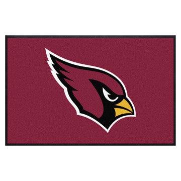 Wholesale-Arizona Cardinals 4X6 High-Traffic Mat with Durable Rubber Backing NFL Commercial Mat - Landscape Orientation - Indoor - 43" x 67" SKU: 9876
