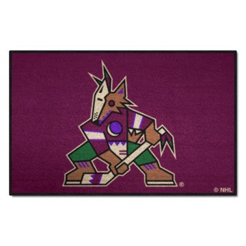 Wholesale-Arizona Coyotes Starter Mat NHL Accent Rug - 19" x 30" SKU: 10656